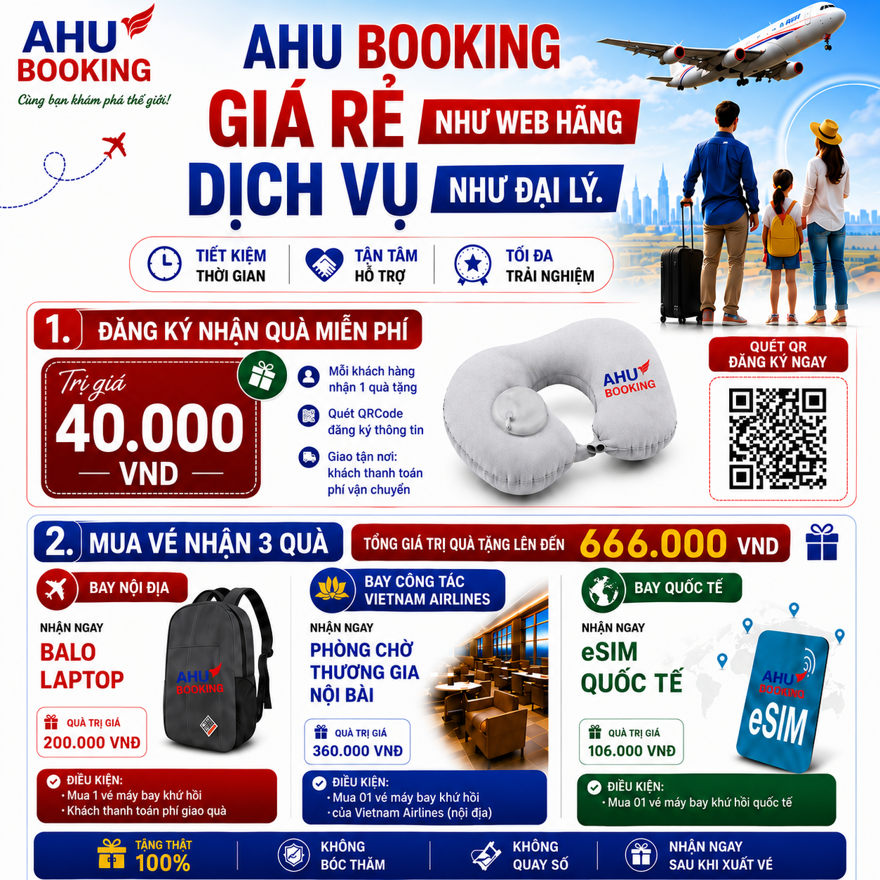 Chương trình ưu đãi AhuBooking